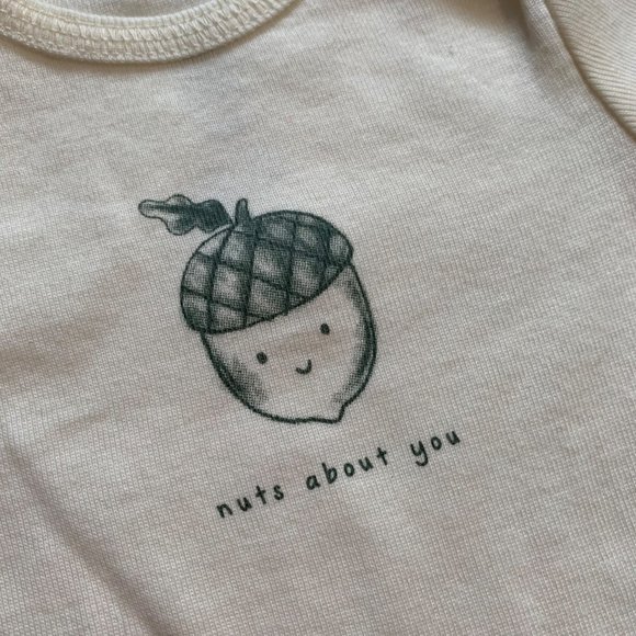 🍉3/$15🍉 Carter’s Just One You Bodysuit & Sweater Set “Nuts About You” 3M - Picture 8 of 14